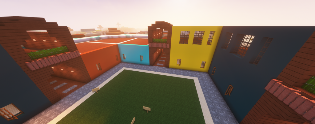 Community Center in progress build in SappyLands